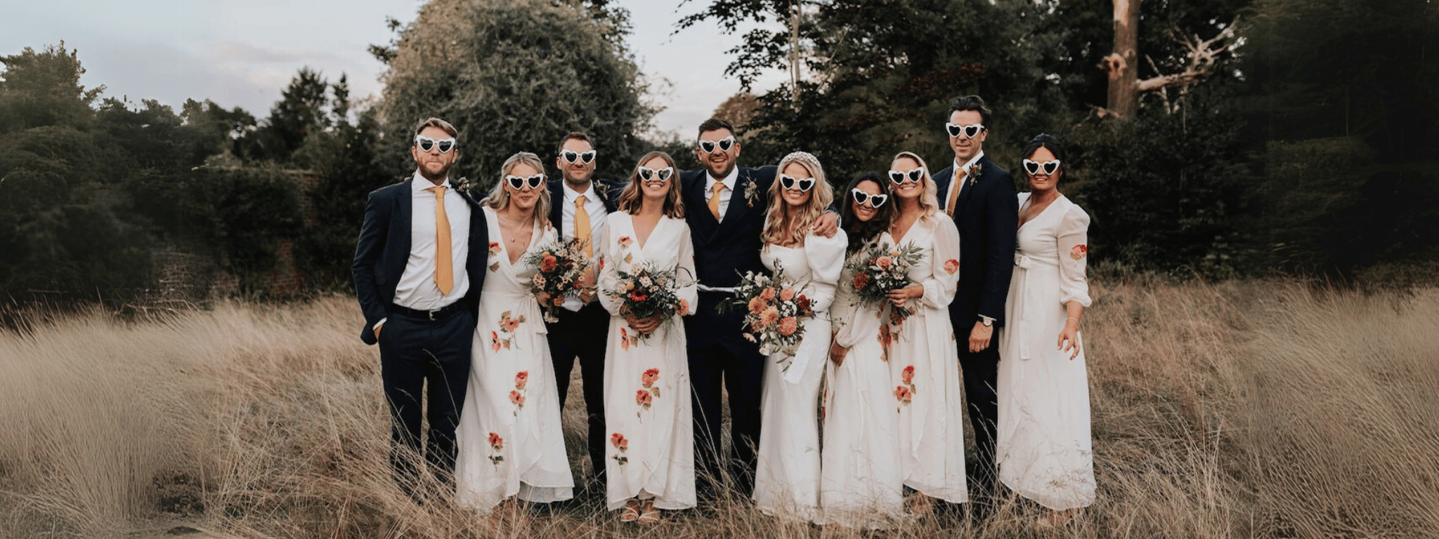 I migliori occhiali da sole per matrimonio