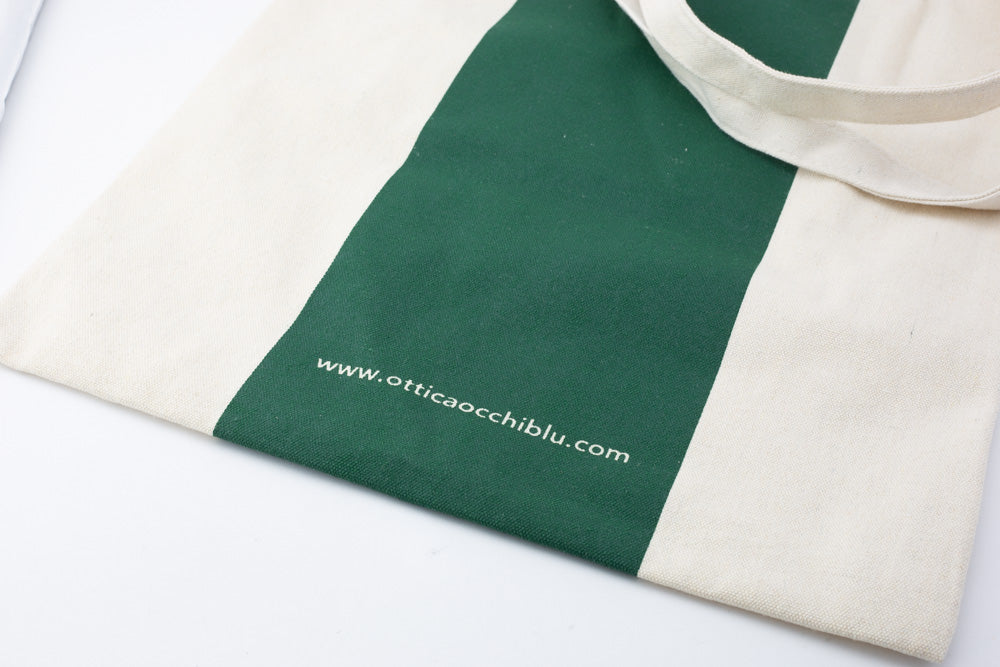 Blue Eyes Canvas Bag