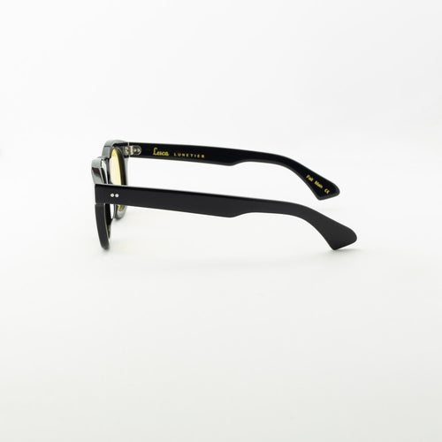 LESCA LUNETIER Brown Tortoiseshell Acetate Sunglasses main image 1