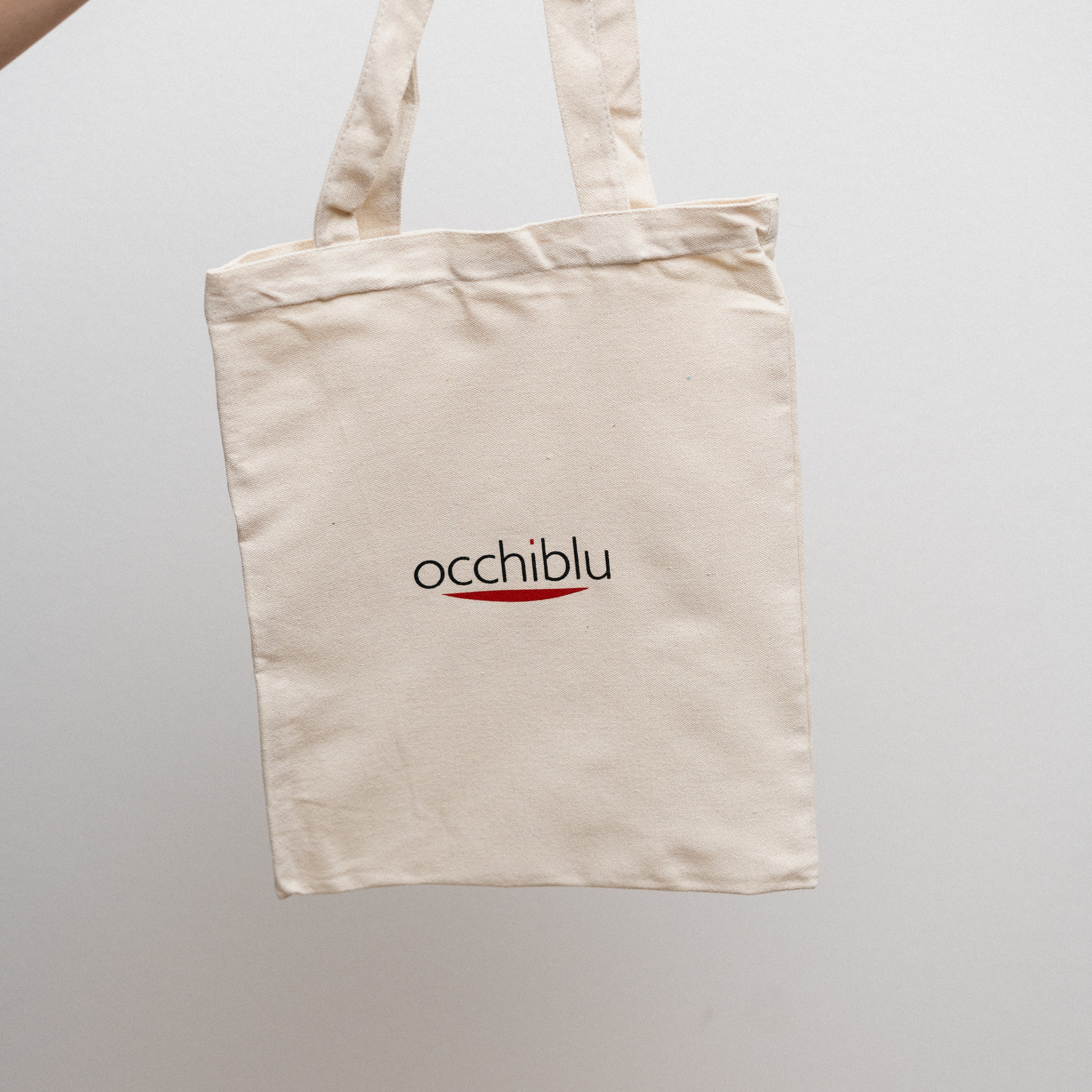 Tote Bag Occhiblu - 100% Cotone Organico