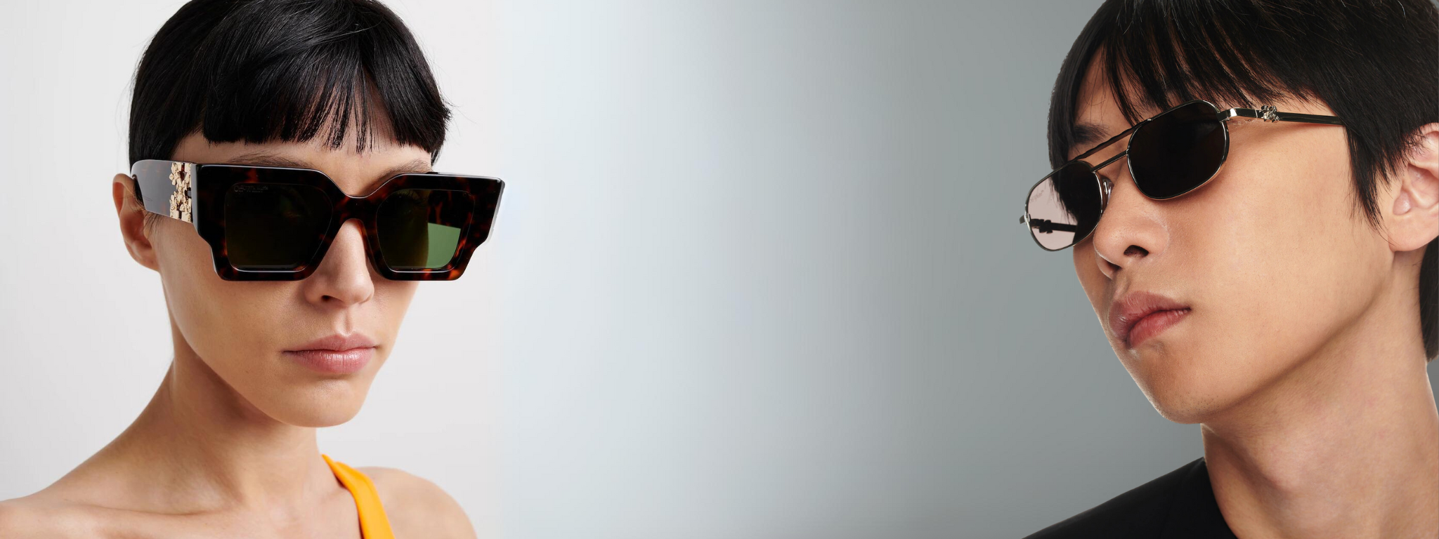 Occhiali senza sales stanghette alla francese