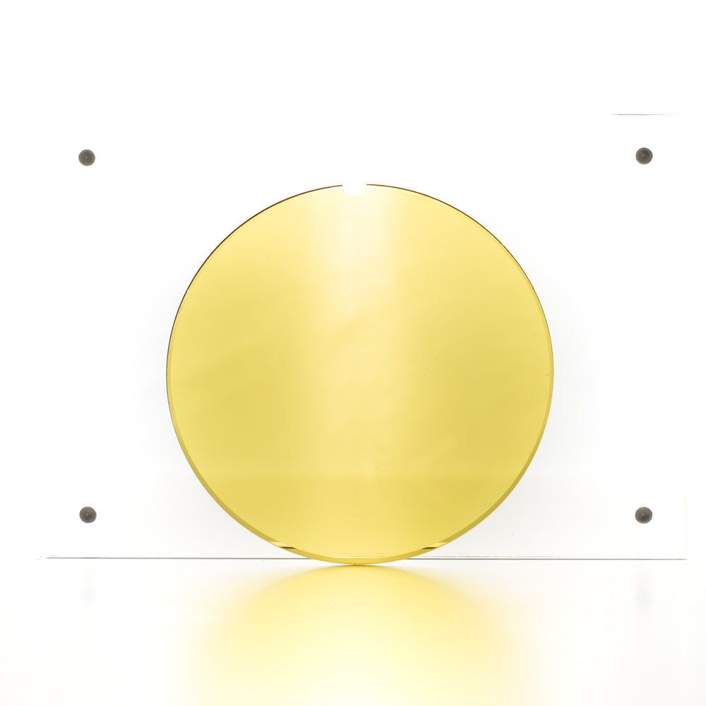 Solid Tint lens - Ocher yellow 50%